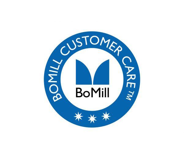 BoMill Customer Care badge